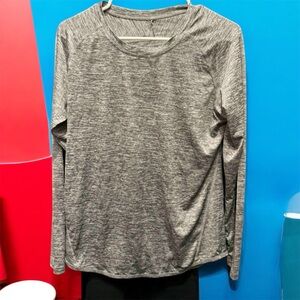Liberty dri fit Heathered Gray Long Sleeve Tee MEDIUM